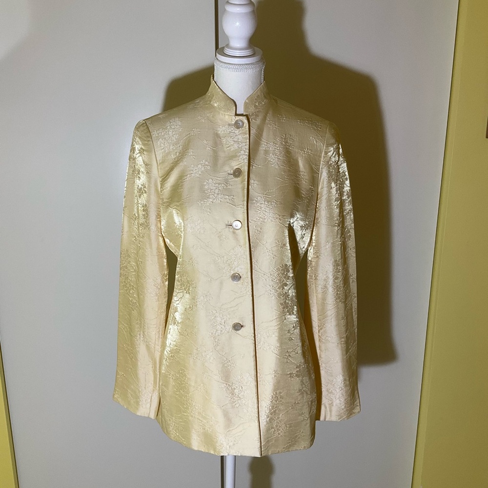 Rena Rowan silk blend jacket size 4